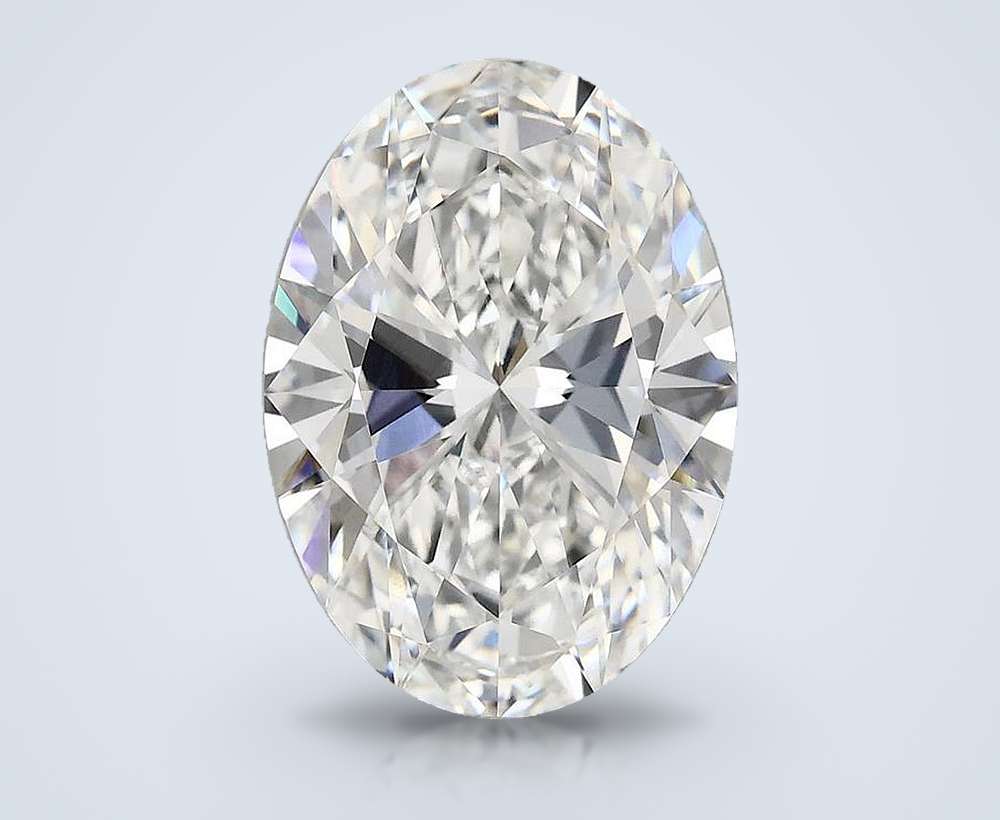 5.10 Carat Oval Lab Diamond