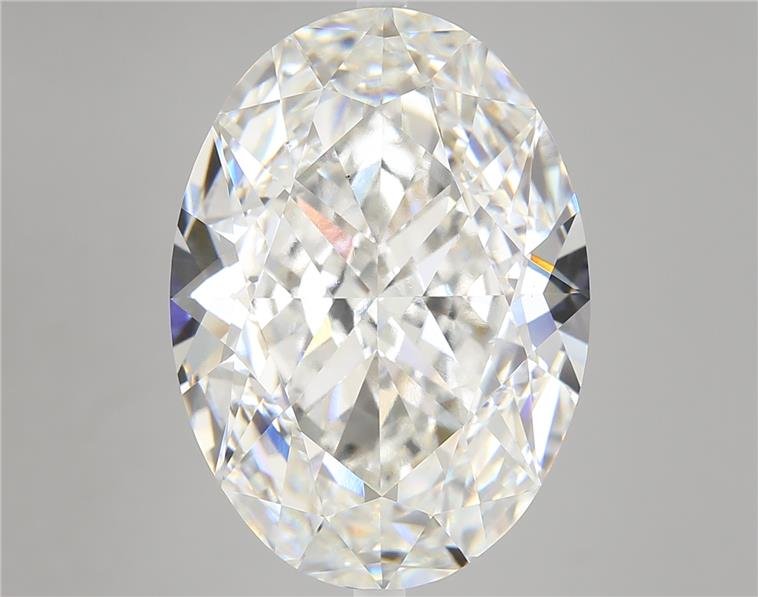 19.43ct F VS1 Rare Carat Ideal Cut Oval Lab Grown Diamond