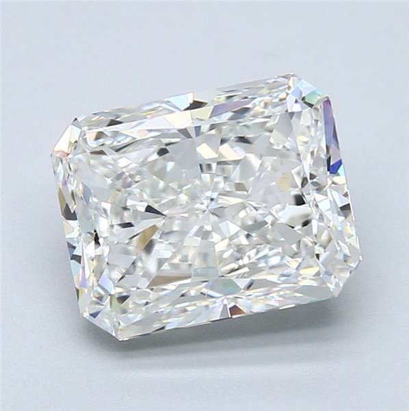 4.02ct I VS1 Rare Carat Ideal Cut Radiant Diamond