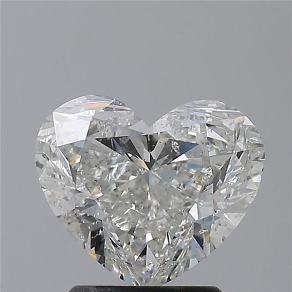 2.02ct G SI2 Rare Carat Ideal Cut Heart Diamond