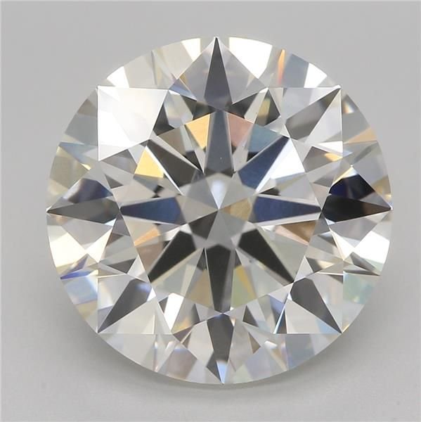 5.05ct G VVS2 Rare Carat Ideal Cut Round Lab Grown Diamond