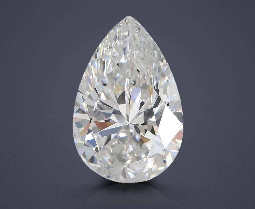 3.02 Carat Pear Lab Diamond