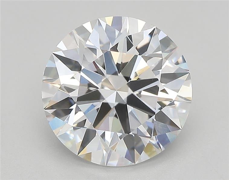 2.65ct D VVS2 Rare Carat Ideal Cut Round Lab Grown Diamond