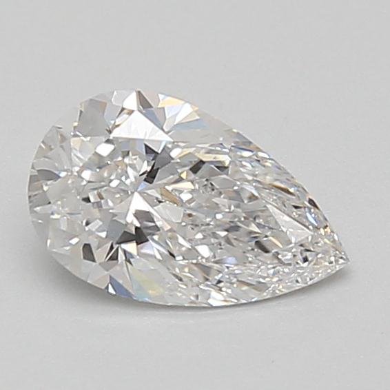 0.87ct D VVS2 Very Good Cut Pear Lab Grown Diamond