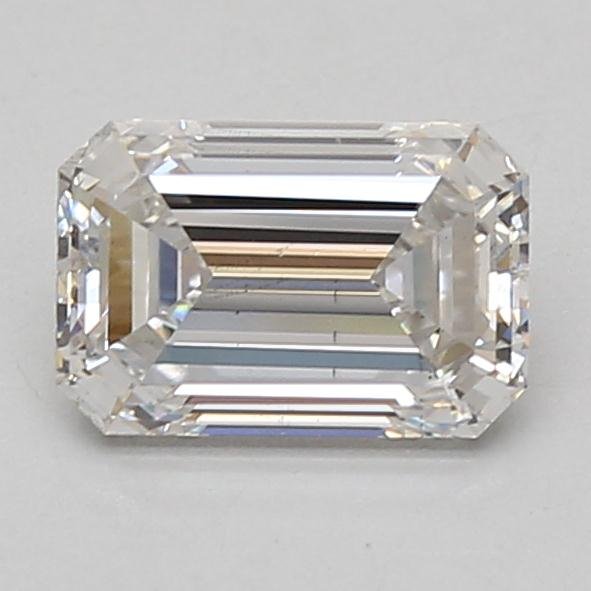 1.59ct F VS2 Rare Carat Ideal Cut Emerald Lab Grown Diamond