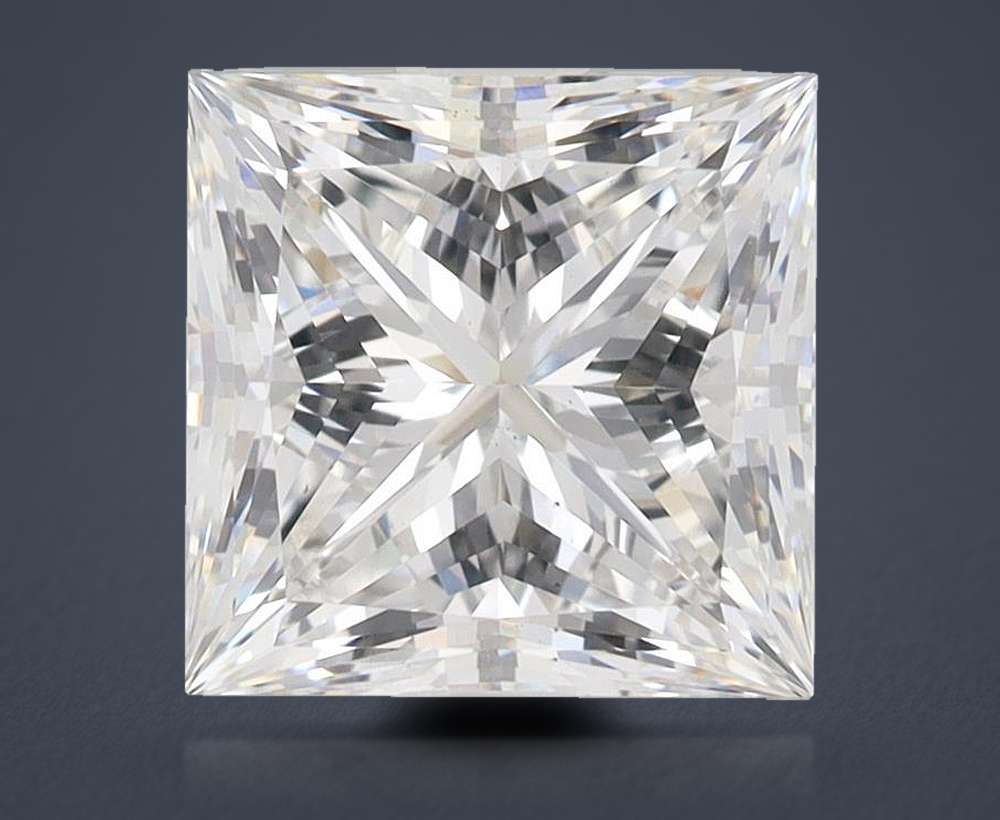 3.74 Carat Princess Lab Diamond