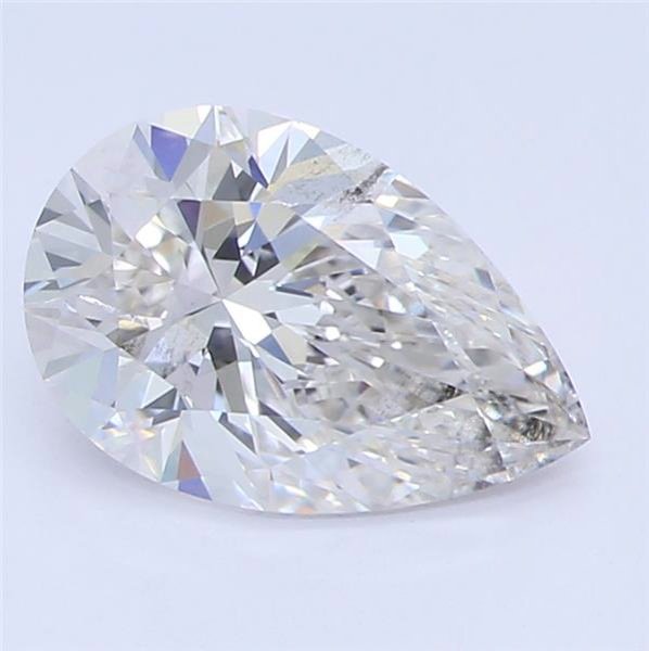 0.94ct G SI1 Rare Carat Ideal Cut Pear Lab Grown Diamond