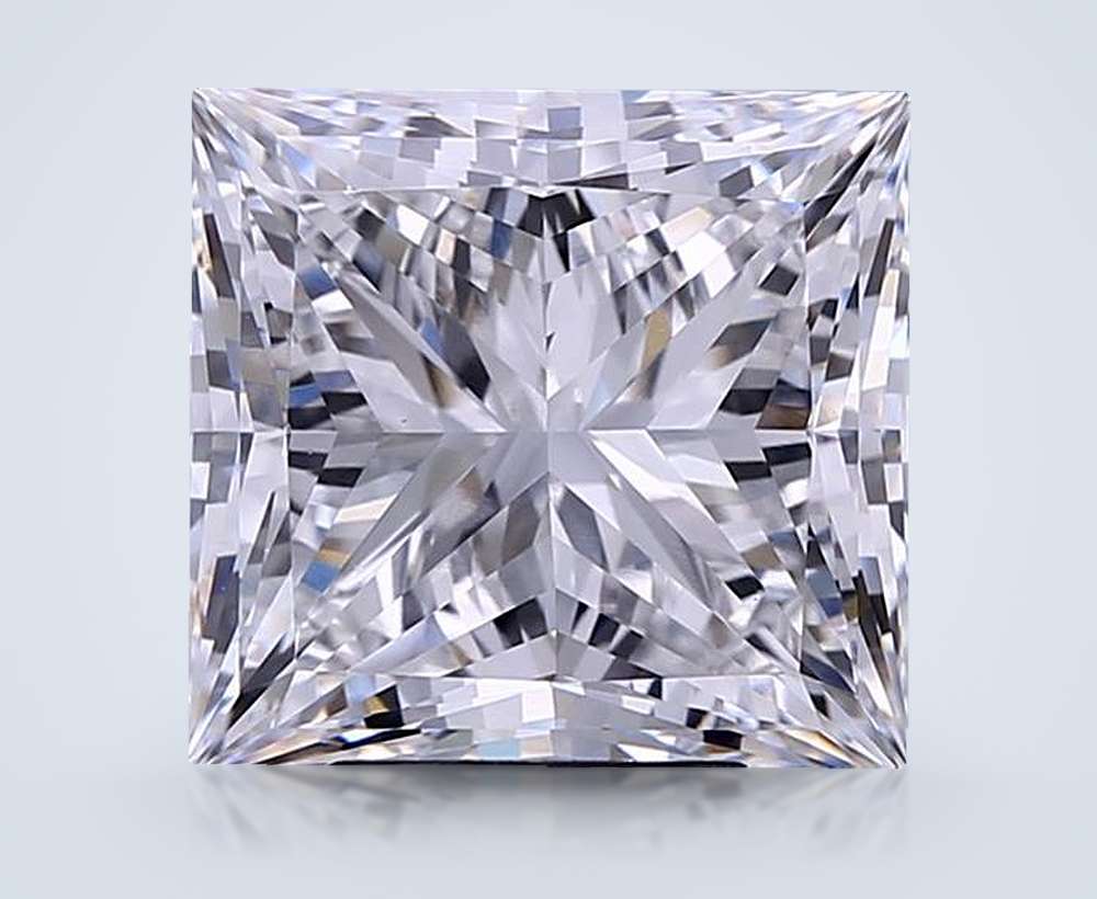 5.51 Carat Princess Lab Diamond