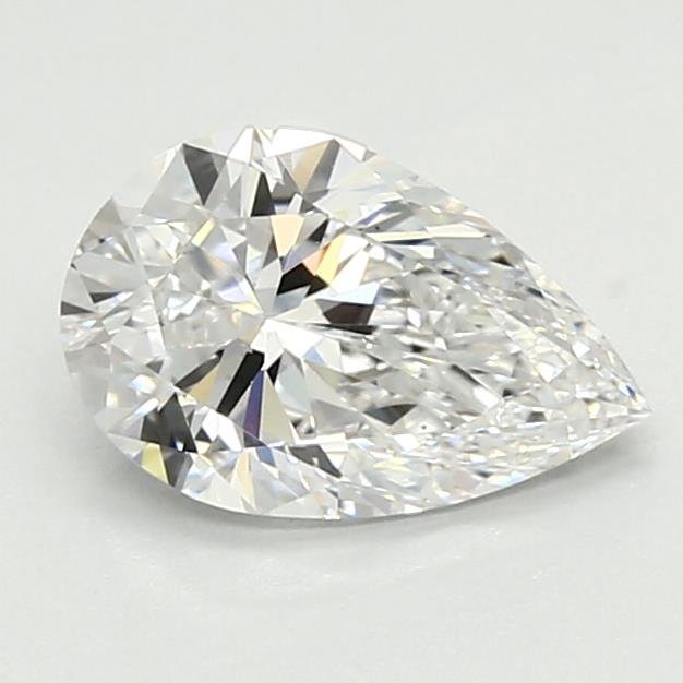 0.90ct D VS1 Rare Carat Ideal Cut Pear Lab Grown Diamond