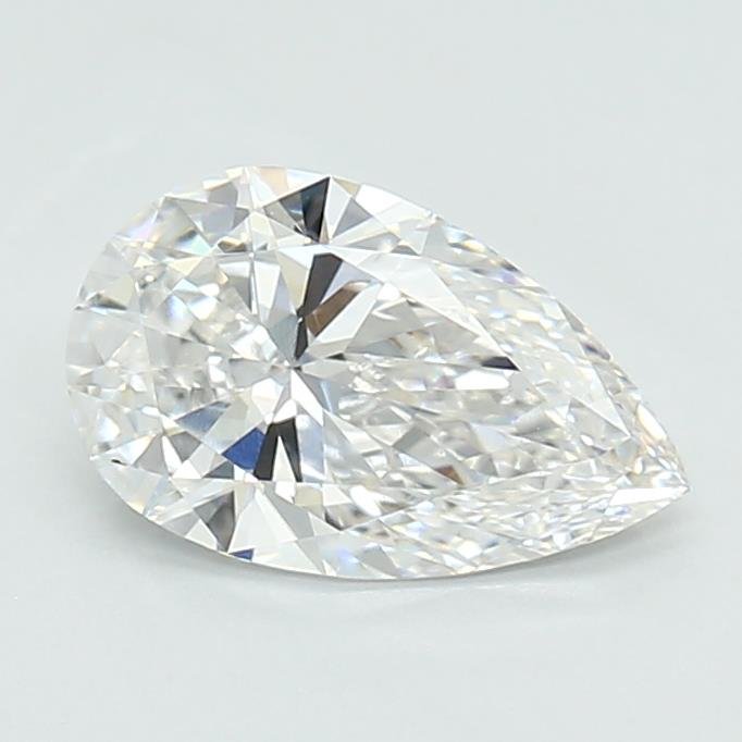 0.96ct E VVS1 Rare Carat Ideal Cut Pear Lab Grown Diamond