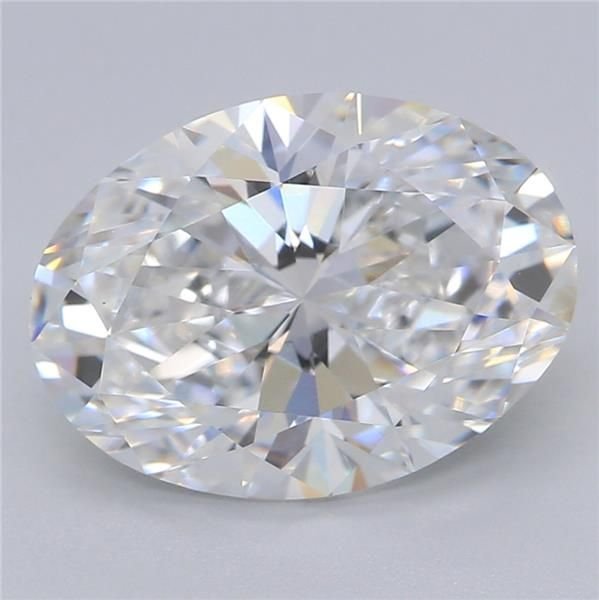 2.52ct D VS1 Rare Carat Ideal Cut Oval Lab Grown Diamond