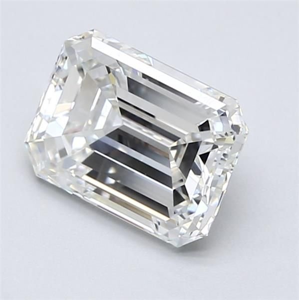2.01ct G VVS1 Very Good Cut Emerald Diamond