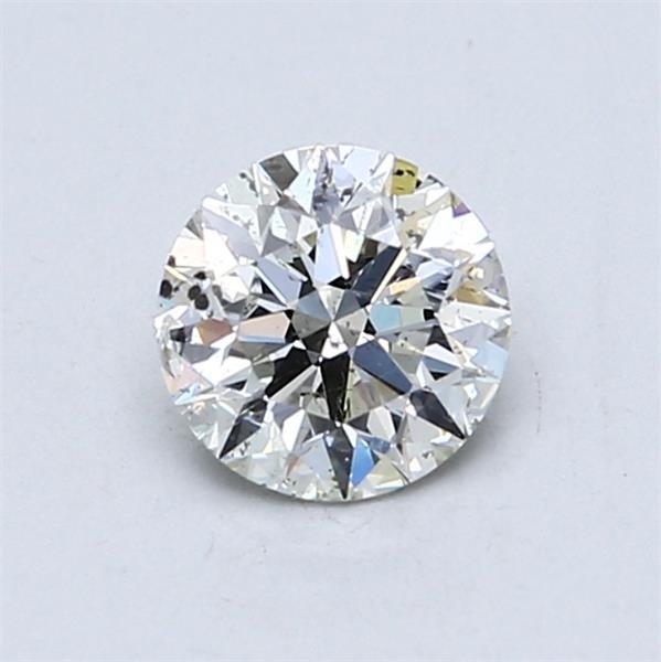 0.80ct J SI2 Rare Carat Ideal Cut Round Diamond