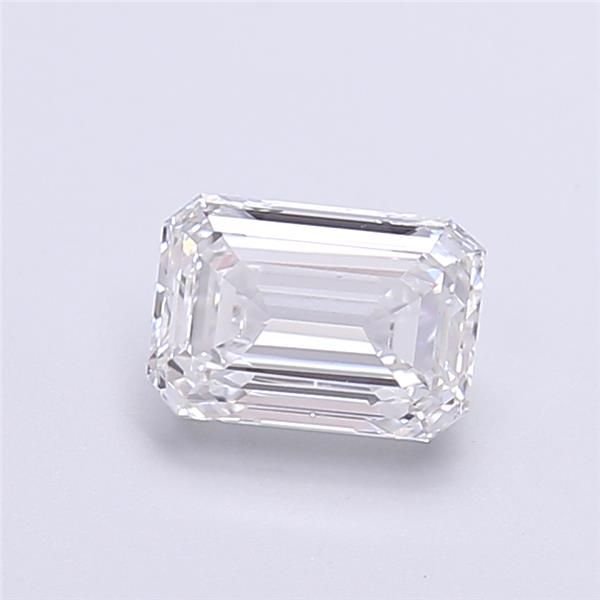 1.06ct D VS2 Rare Carat Ideal Cut Emerald Lab Grown Diamond