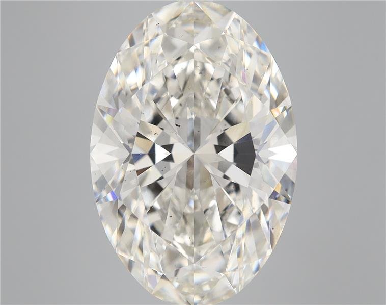 8.23ct G SI1 Rare Carat Ideal Cut Oval Lab Grown Diamond