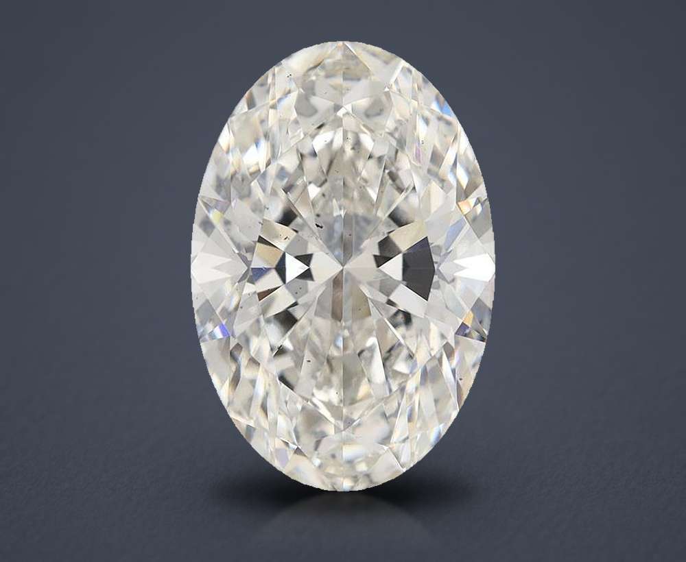8.23 Carat Oval Lab Diamond