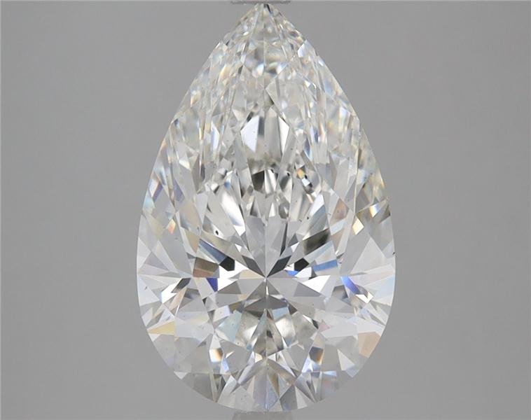 3.07ct G SI1 Very Good Cut Pear Lab Grown Diamond