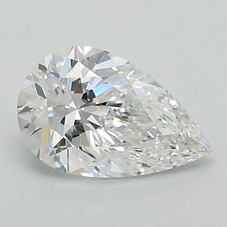 1.07ct E VVS2 Rare Carat Ideal Cut Pear Lab Grown Diamond