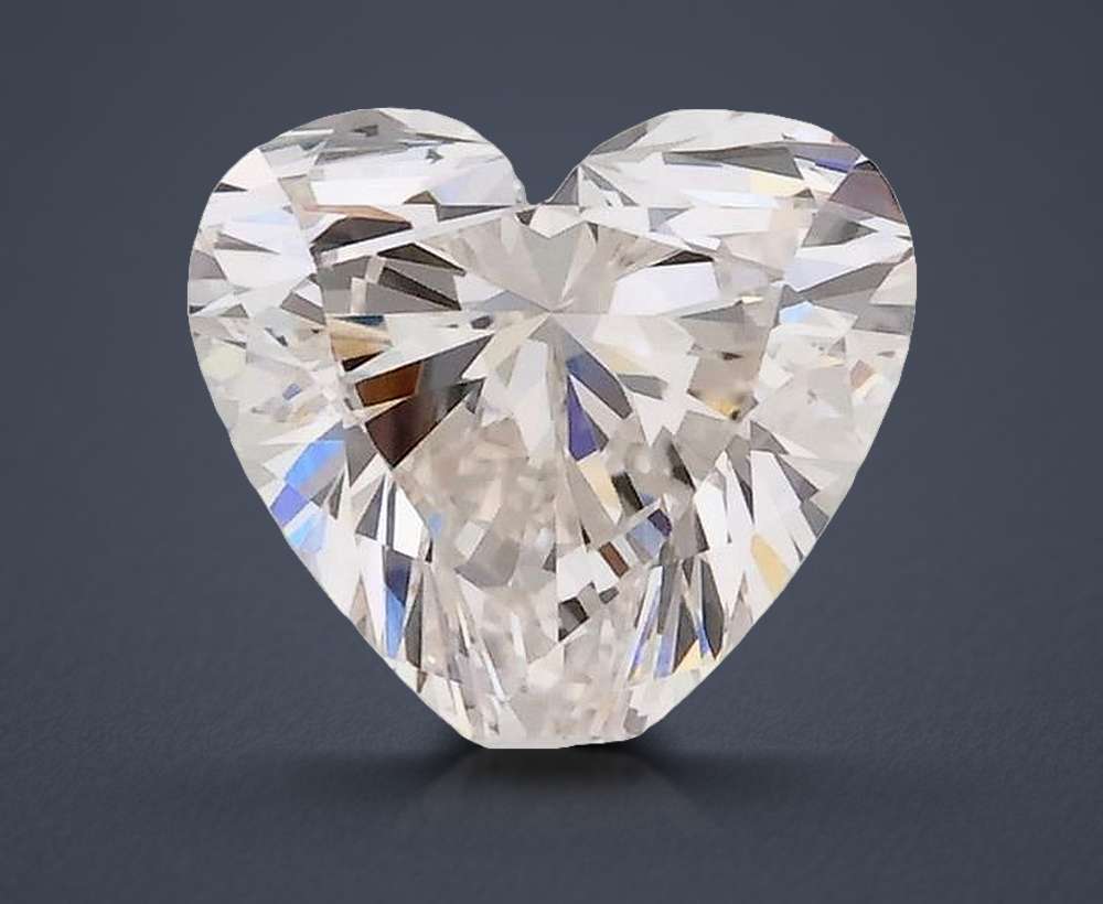 0.70 Carat Heart Lab Diamond