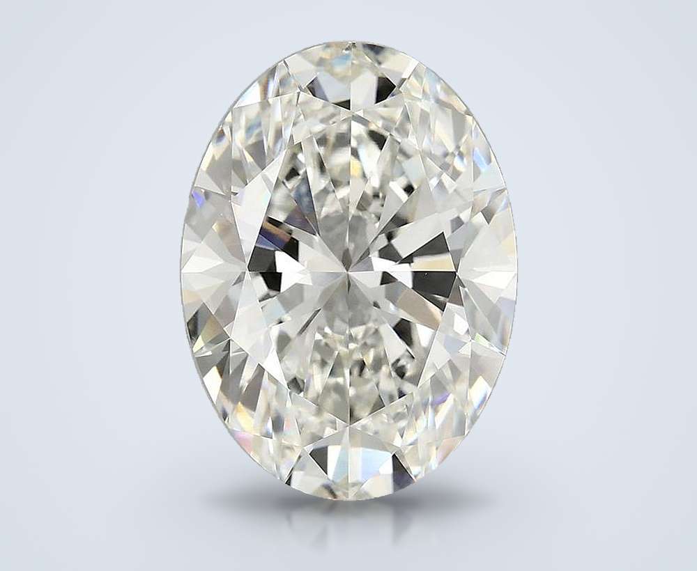 6.03 Carat Oval Lab Diamond