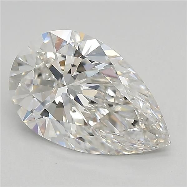 2.36ct G VVS2 Rare Carat Ideal Cut Pear Lab Grown Diamond