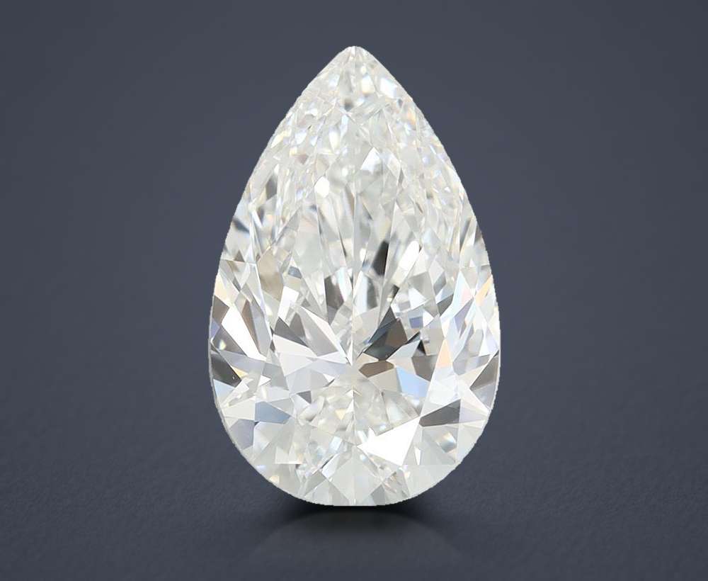 2.55 Carat Pear Lab Diamond