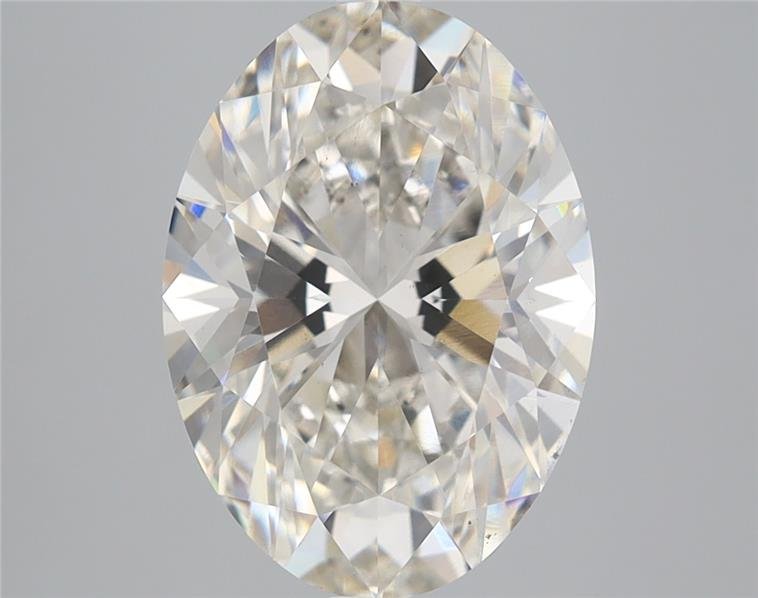 4.09ct I VS1 Rare Carat Ideal Cut Oval Lab Grown Diamond