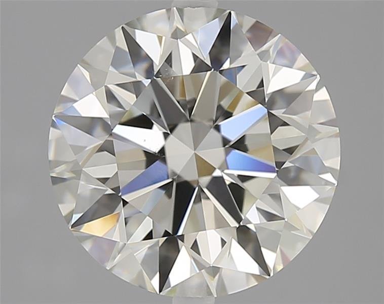 3.09ct J VS1 Excellent Cut Round Diamond