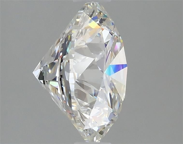 3.06ct E SI1 Rare Carat Ideal Cut Round Lab Grown Diamond