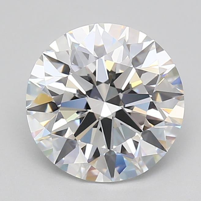 2.64ct D VVS1 Rare Carat Ideal Cut Round Lab Grown Diamond
