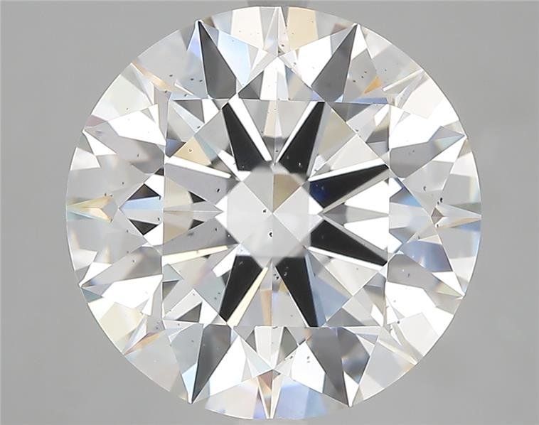 7.48ct F SI1 Rare Carat Ideal Cut Round Lab Grown Diamond