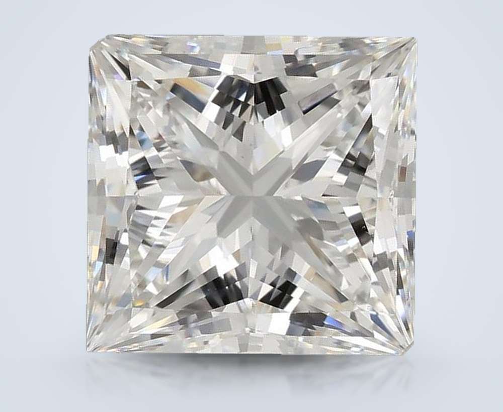 5.92 Carat Princess Lab Diamond
