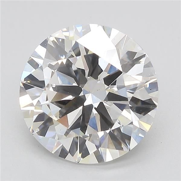 5.06ct F VS1 Excellent Cut Round Lab Grown Diamond