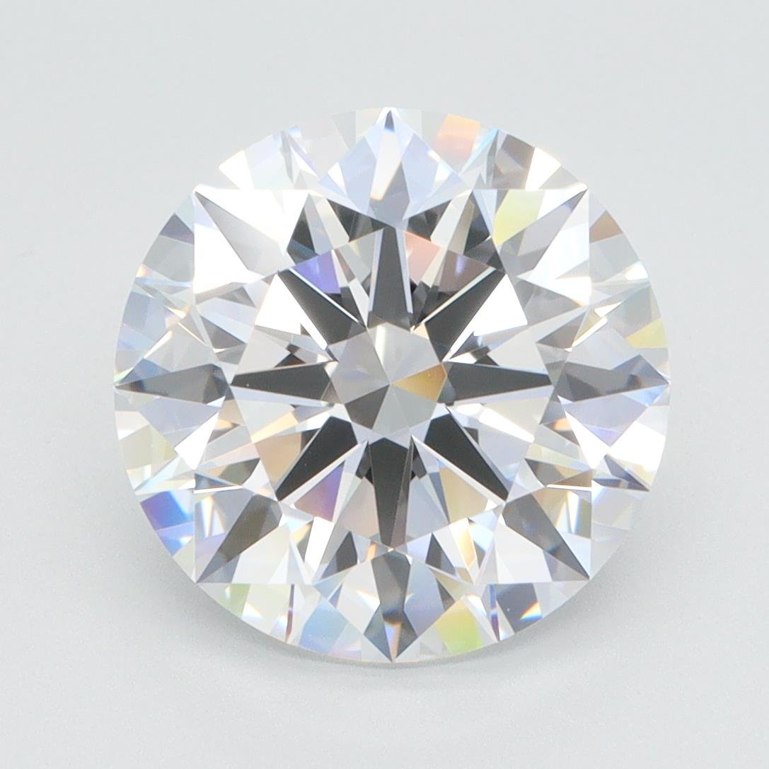 4.50ct E VVS1 Rare Carat Ideal Cut Round Lab Grown Diamond