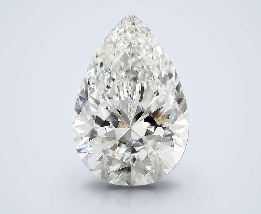 8.93 Carat Pear Lab Diamond