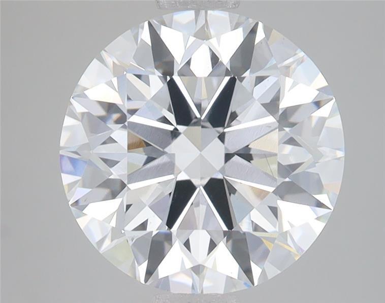 3.99 Carat Round Lab Diamond