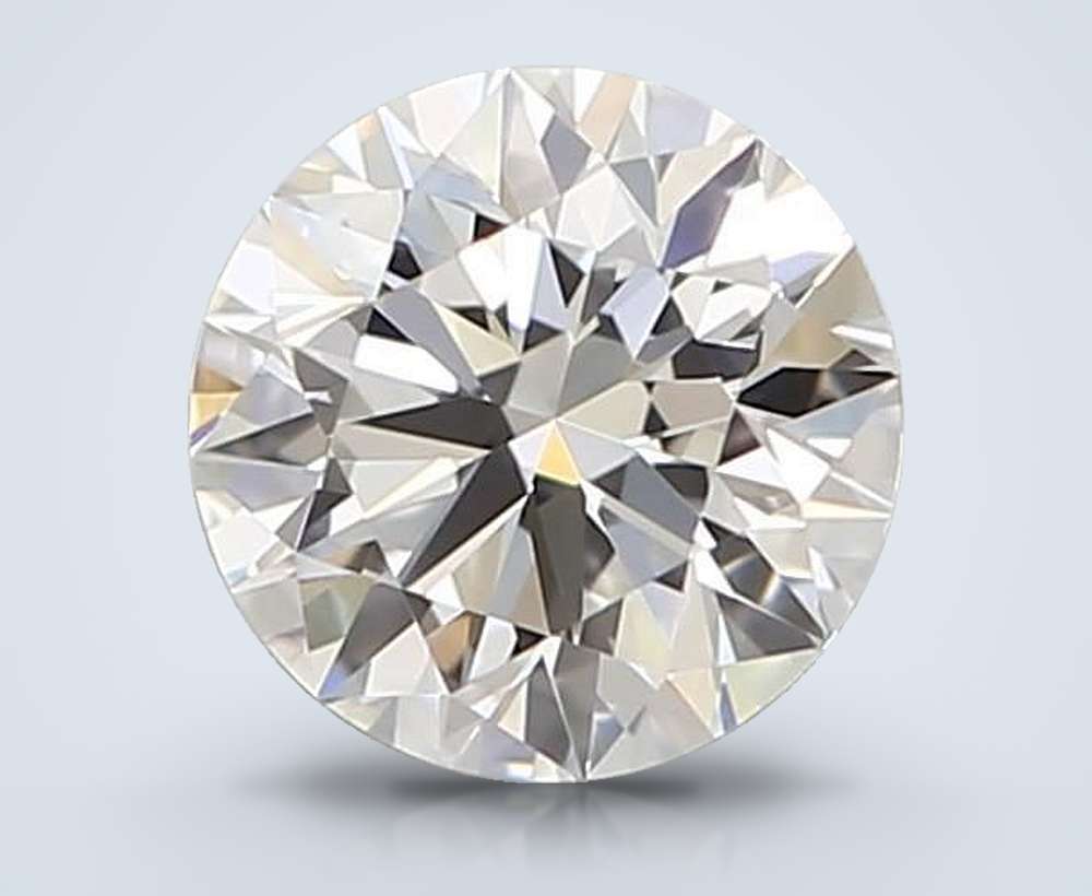 0.37 Carat Round Natural Diamond