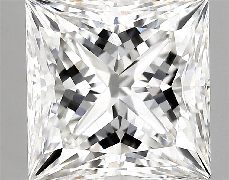 3.62ct H VS1 Rare Carat Ideal Cut Princess Lab Grown Diamond