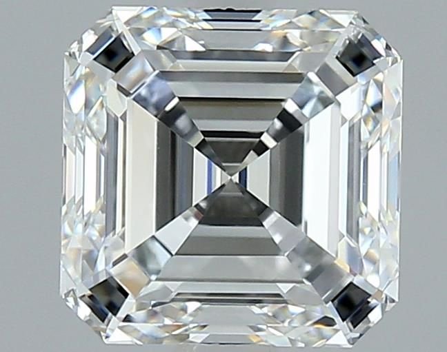 3.04ct H VVS1 Rare Carat Ideal Cut Asscher Diamond