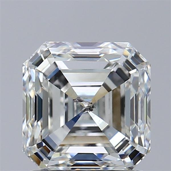 1.51ct H SI2 Very Good Cut Asscher Diamond