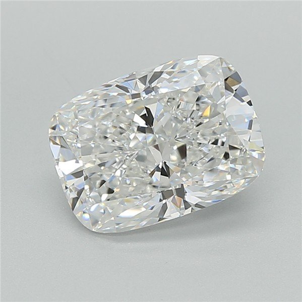 2.53ct E VVS2 Rare Carat Ideal Cut Cushion Lab Grown Diamond