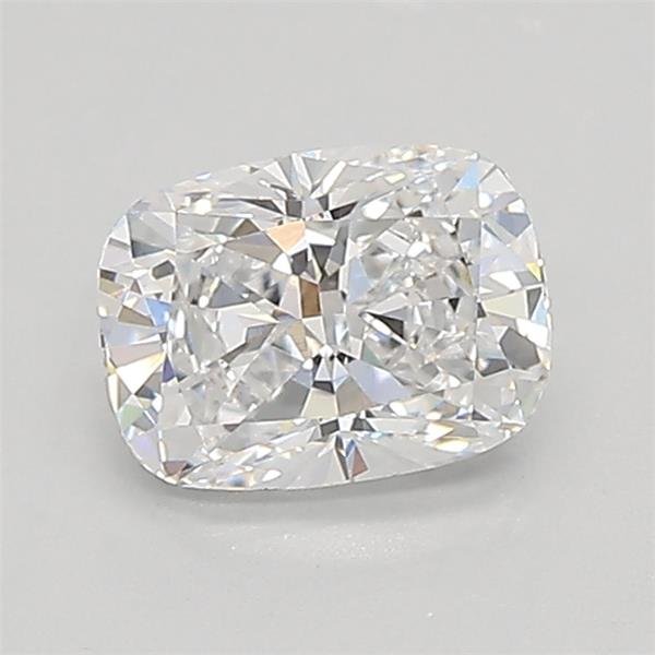 0.75ct D VVS2 Very Good Cut Cushion Lab Grown Diamond