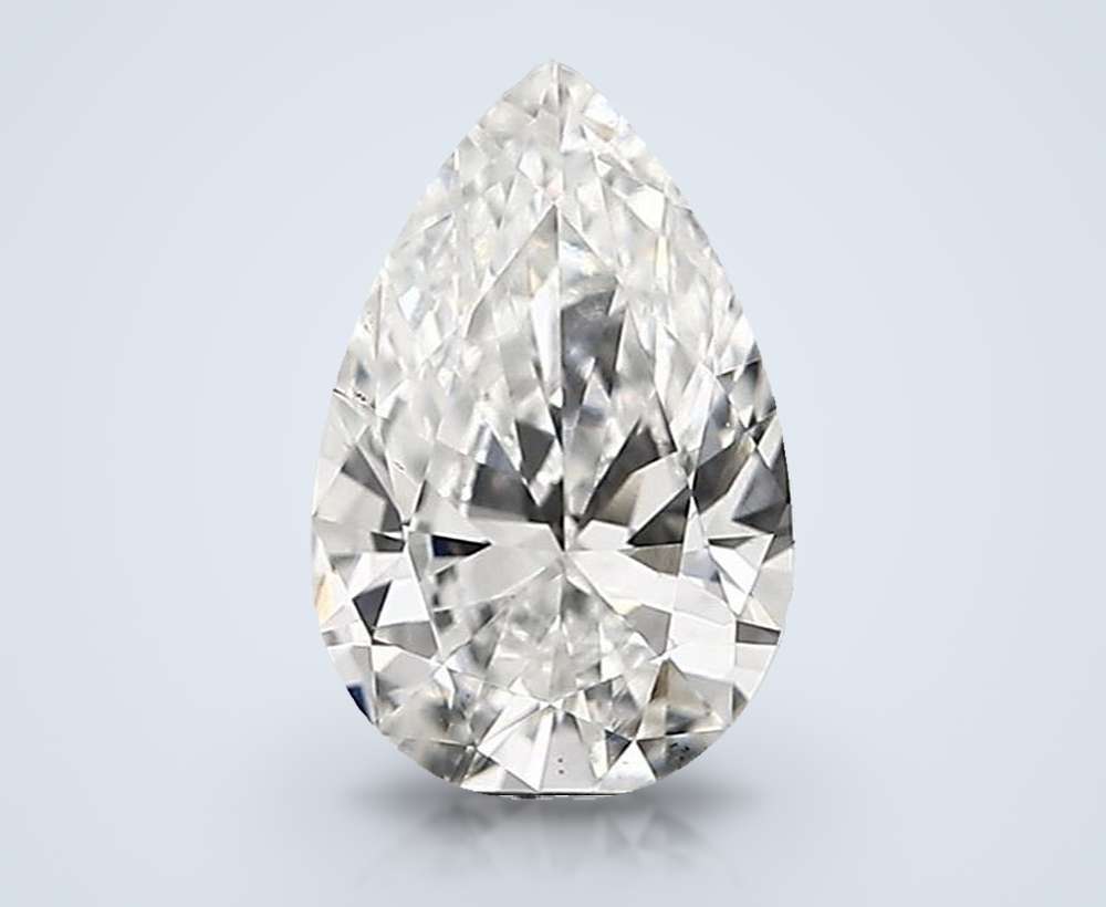 0.62 Carat Pear Lab Diamond