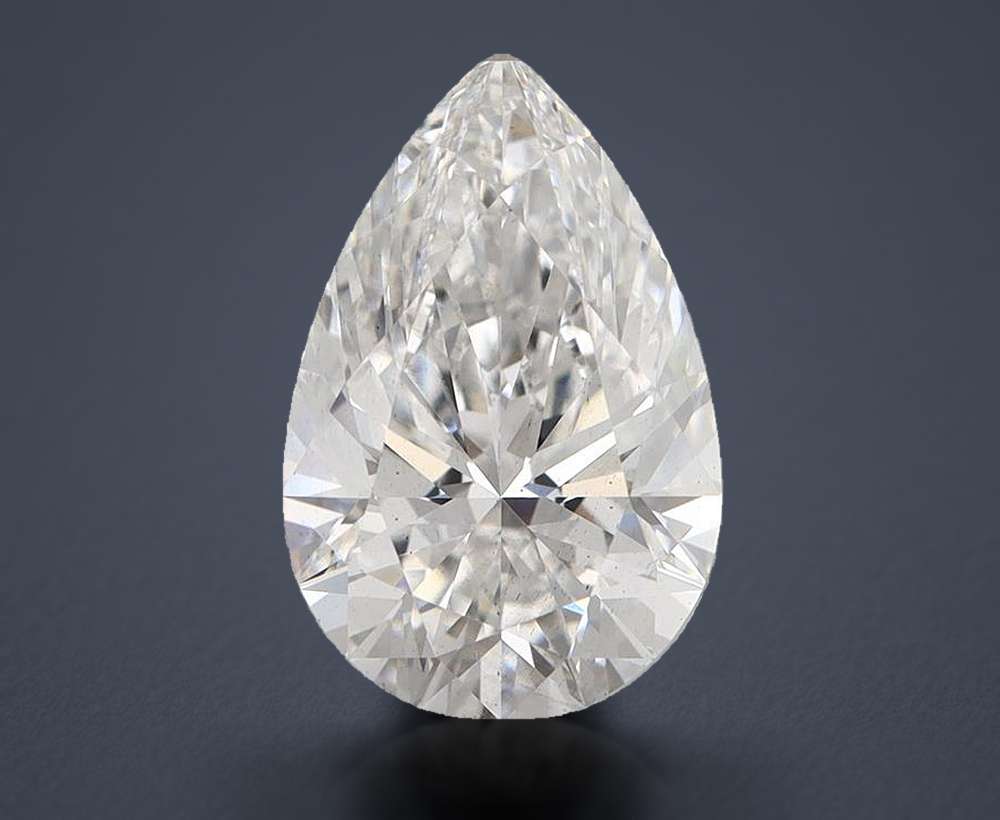 3.06 Carat Pear Lab Diamond