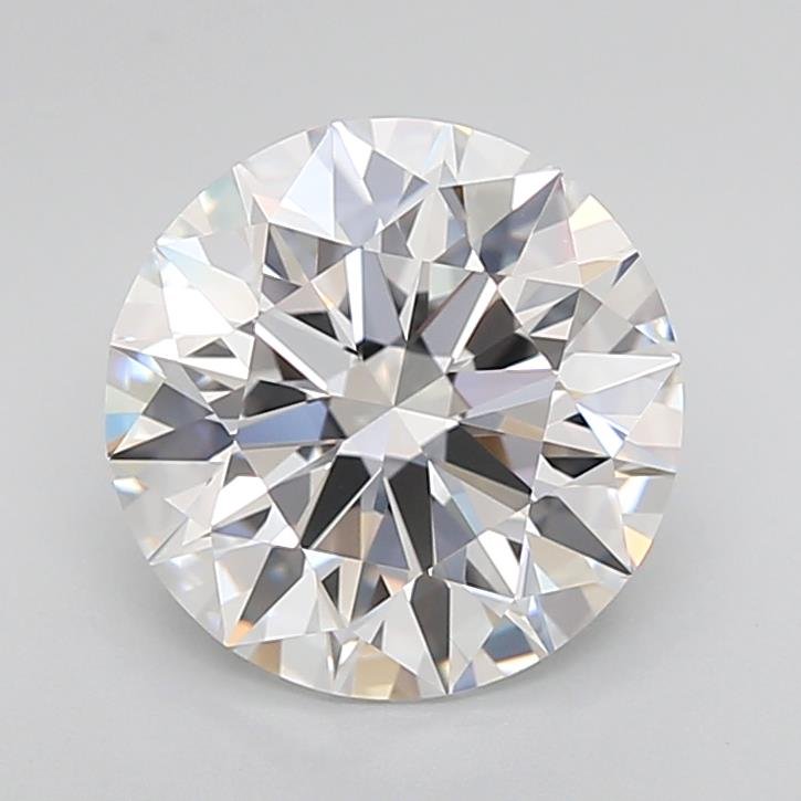 2.59ct D VVS1 Rare Carat Ideal Cut Round Lab Grown Diamond