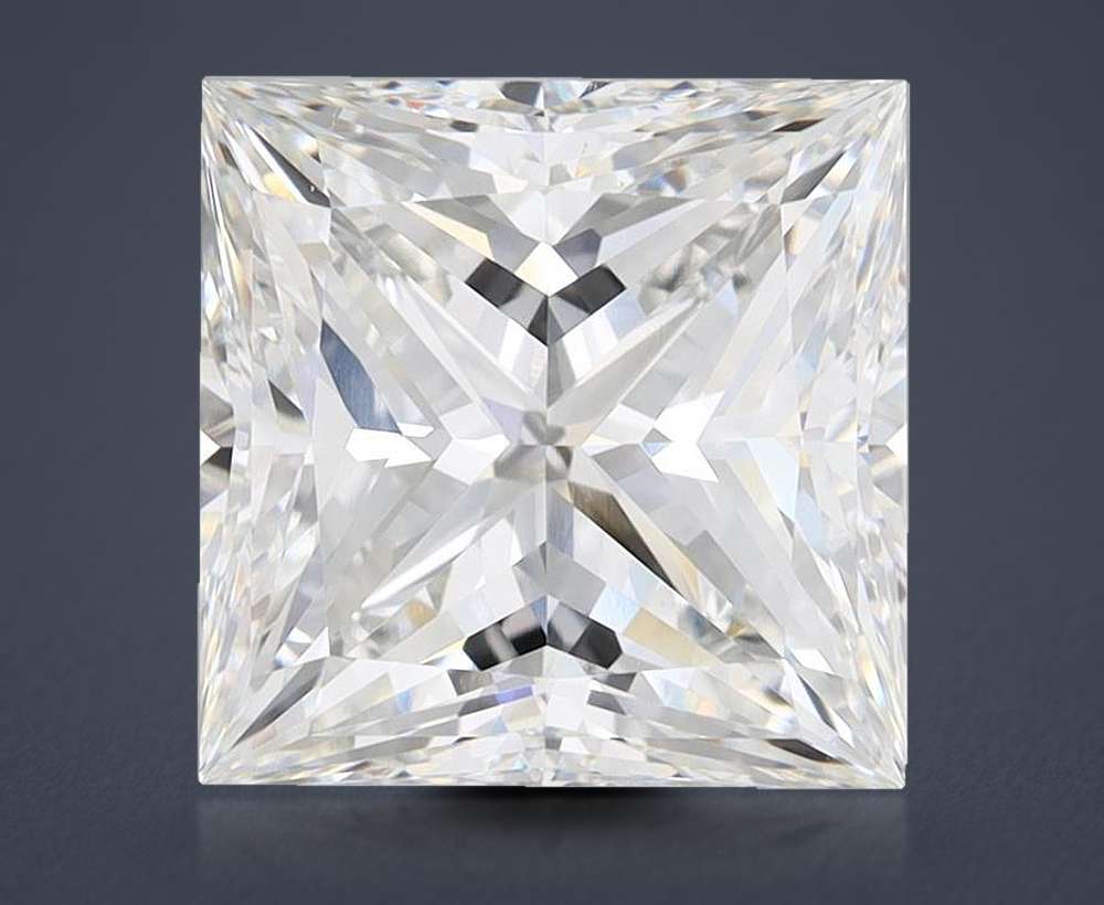 4.67 Carat Princess Lab Diamond