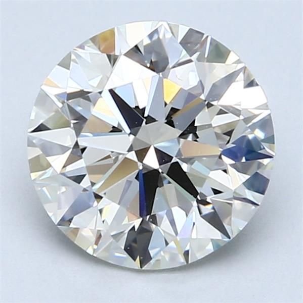 2.50ct J VS2 Rare Carat Ideal Cut Round Diamond
