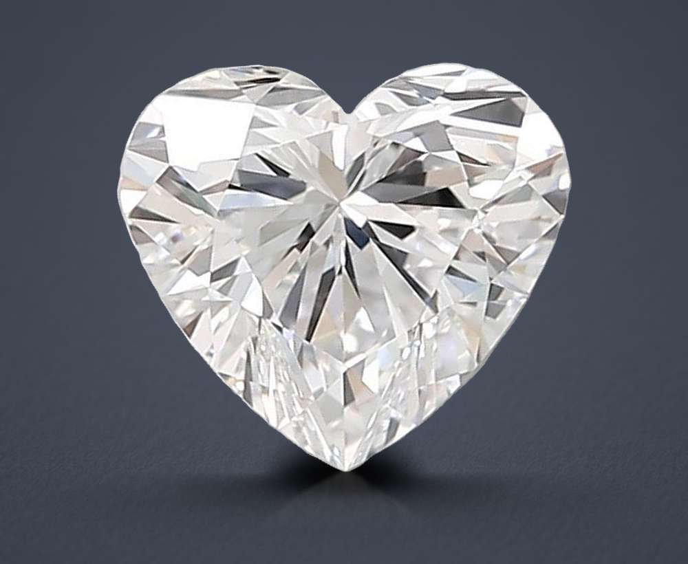1.55 Carat Heart Lab Diamond