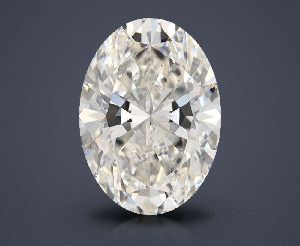 5.54 Carat Oval Lab Diamond