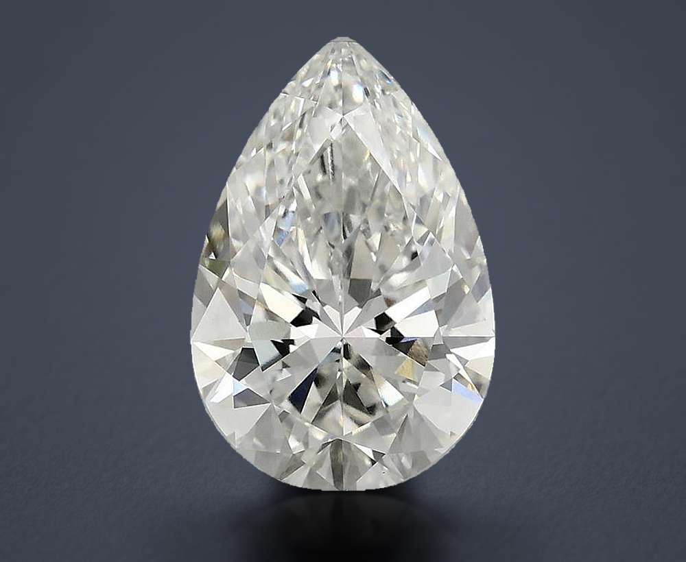 2.83 Carat Pear Lab Diamond